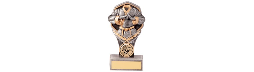 FALCON GI MARTIAL ARTS TROPHY - 5 SIZES - 10.5CM - 24CM